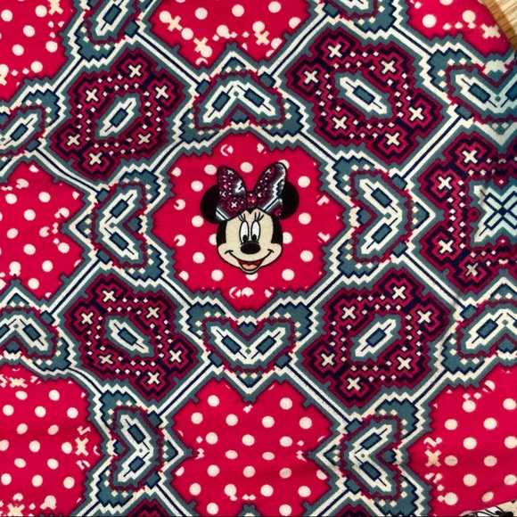 LuLaRoe TC2 Leggings Disney Minnie Mouse Print Tall Curvy 2 Plus Size - Picture 2 of 3